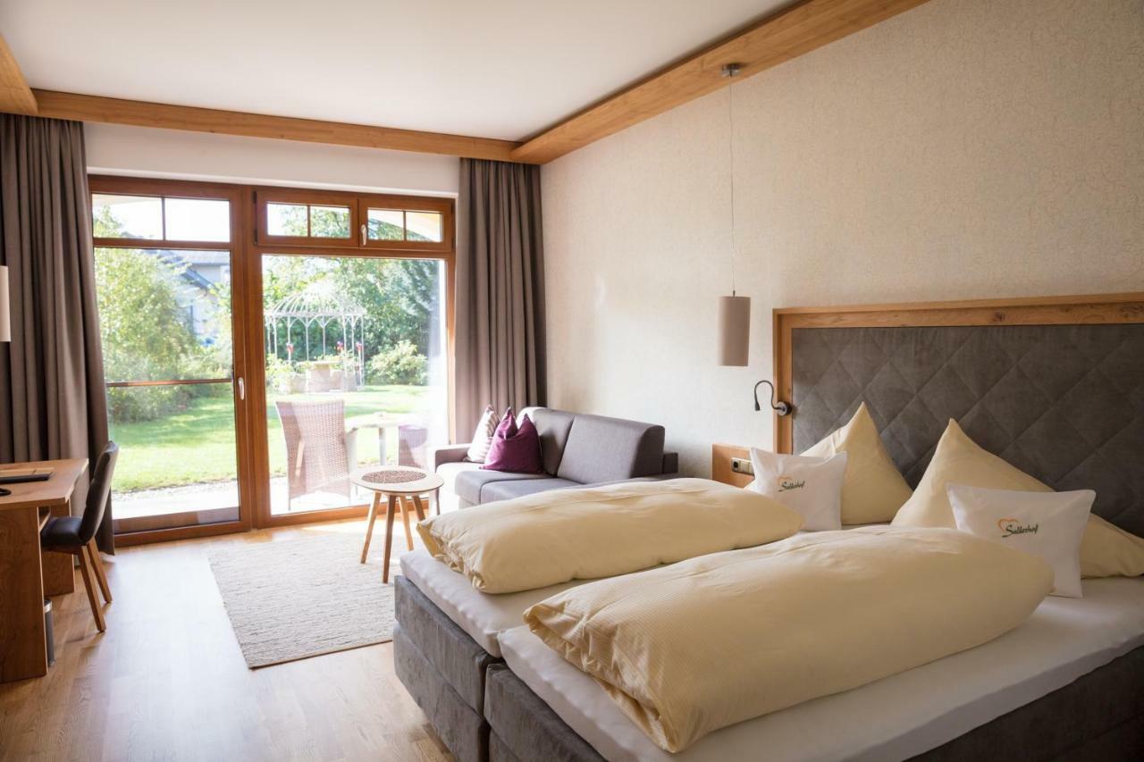 Garten - Hotel Sallerhof غرودخ المظهر الخارجي الصورة